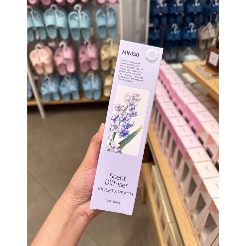 Diffuser Lavender And Rose Scent Jual MINISO SCENT DIFFUSER