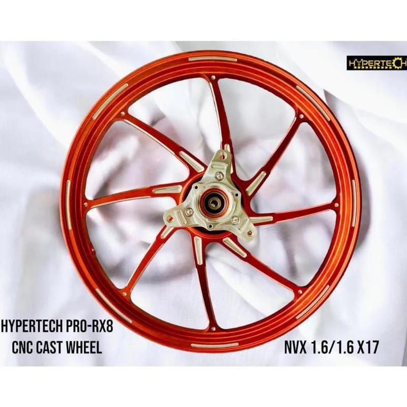 Jual VELG AEROX ORIGINAL HYPERTECH PRO RX8 AEROX V1,V2 SIZE 160/160-17 ...