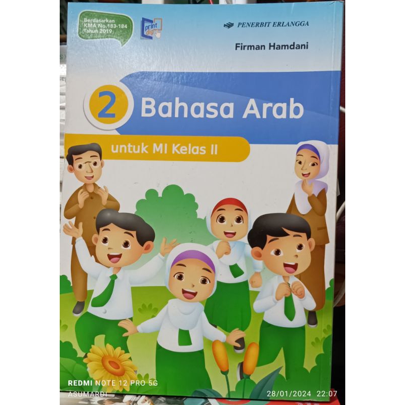 Jual Bahasa Arab Untuk MI Kelas 2 KMA 2019 | Shopee Indonesia