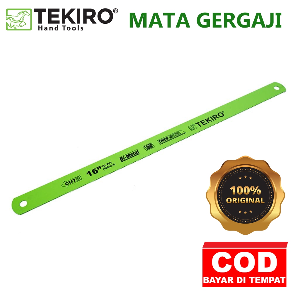 Jual Tekiro Mata Gergaji Besi Tpi Tangan Inch Mata Gergaji