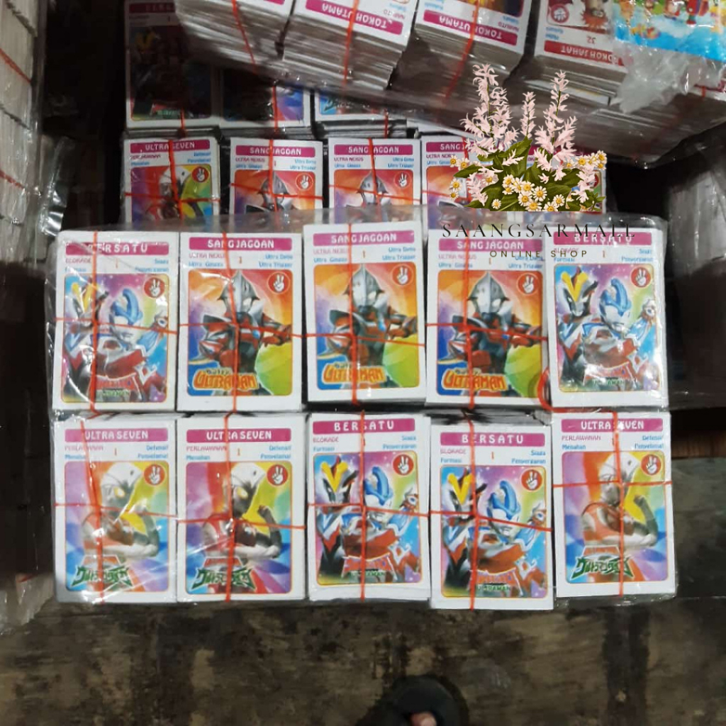 Jual Kartu Kwartet isi 2560 Lembar || Kartu Teplek || Mainan Jadul ...