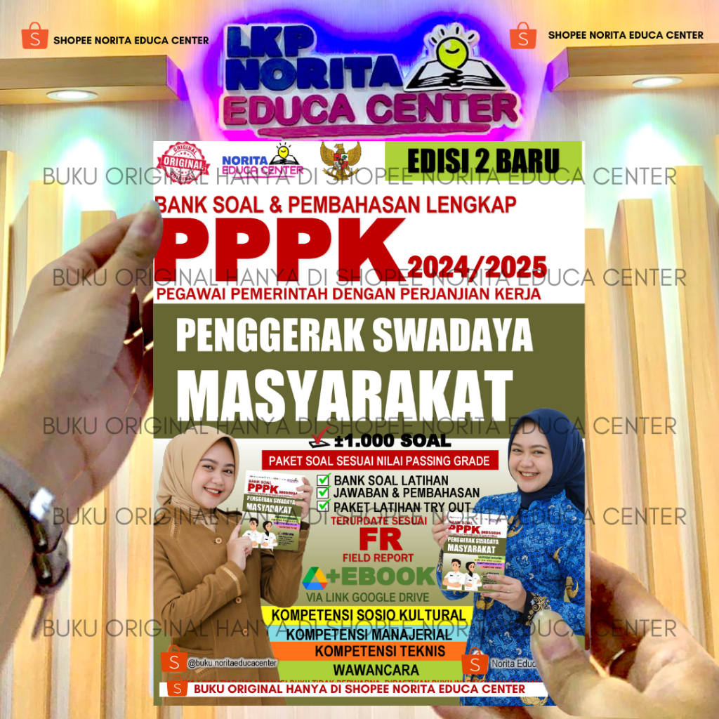 Jual BUKU PPPK PENGGERAK SWADAYA MASYARAKAT | Shopee Indonesia