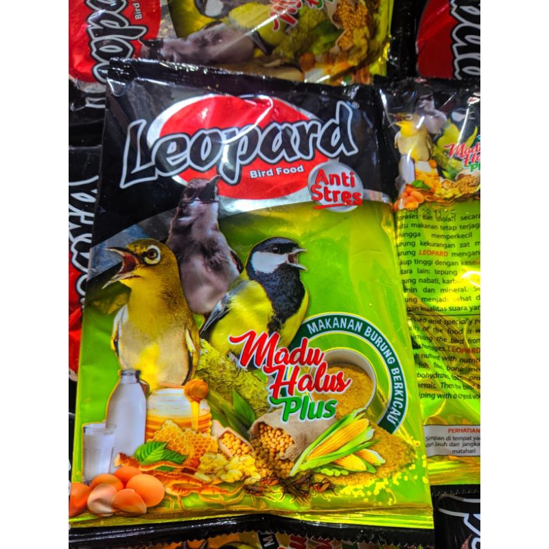 Jual Pakan Burung Madu Halus Leopard Pakan Burung Ciblek Prenjak DLL ...