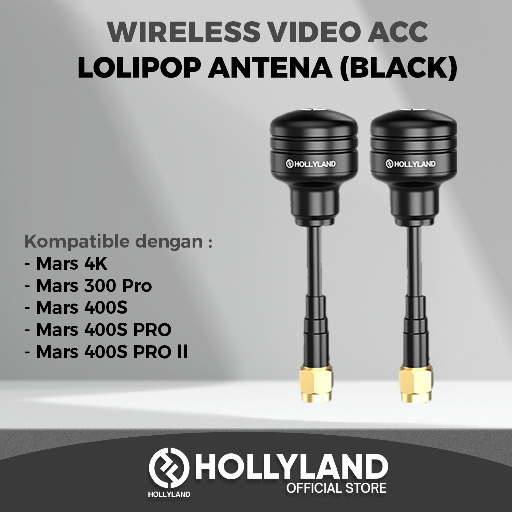 Jual Hollyland Lollipop Antena untuk Mars Series (300 Pro/400S Pro/4K