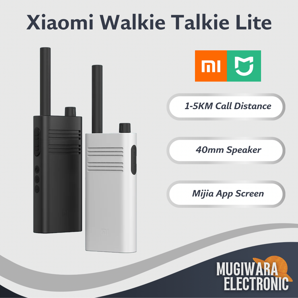 Jual Mijia Mi Walkie Talkie Lite Smart Multi Frequency App Control ...
