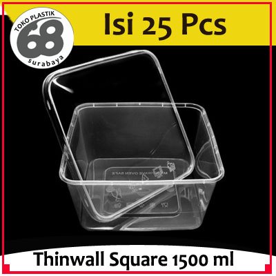 Thinwall 1500 ML Square Merk LUX