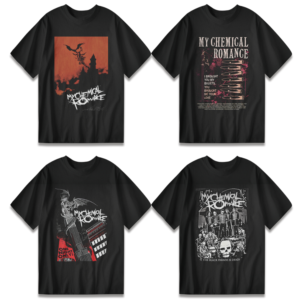 Jual MY CHEMICAL ROMANCE MCR | BAJU KAOS BAND REGULER GRAPHIC DISTRO ...