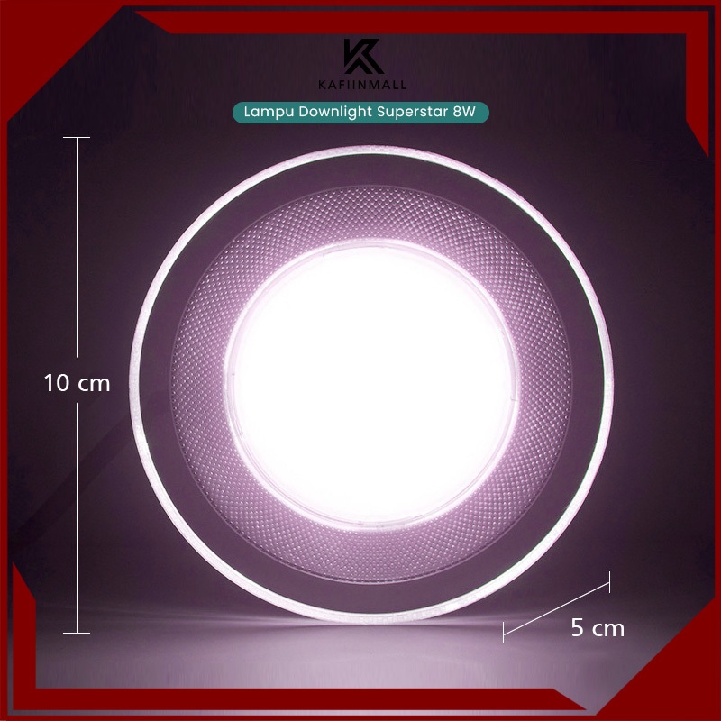 Jual Merek Horici 8W Downlight Super Star Banyak Jenis Perubahan Warna ...
