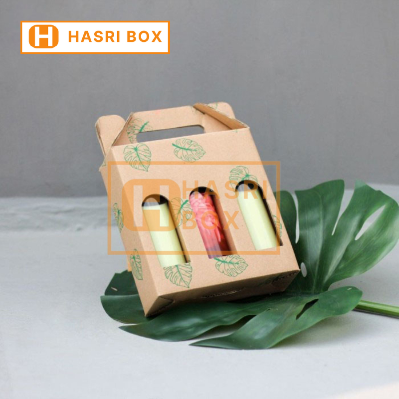 Jual (10 Pcs) Dus Botol Box Botol Box Dus Kotak Kemasan Botol Kale Dus ...