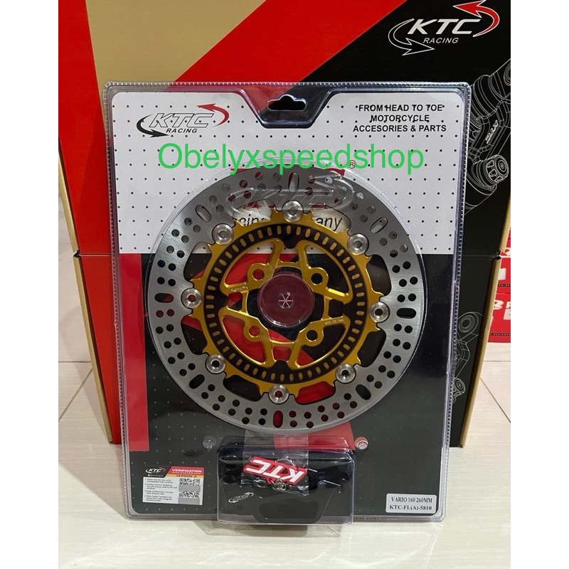 Jual Disc Brake KTC Racing Vario 160 ABS Piringan Cakram Depan 260mm ...