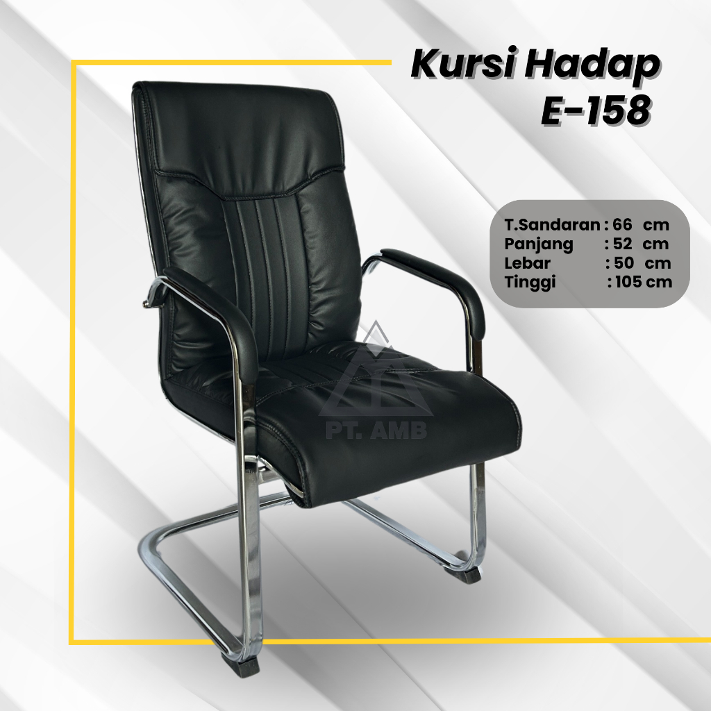 Jual KURSI HADAP E-158/KURSI RAPAT KANTOR/KURSI KANTOR/KURSI HADAP BESI