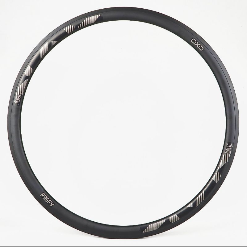 Jual Rims Velg Rim Discbrake 700c Oxo R35FV 32H 35 mm disc brake Hitam ...