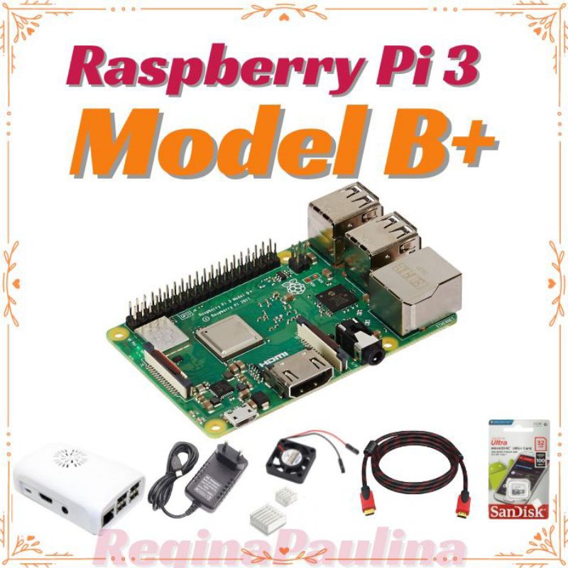 Jual Raspberry Pi 3 Model B+ ( PAKET SIAP PAKAI ) | Shopee Indonesia