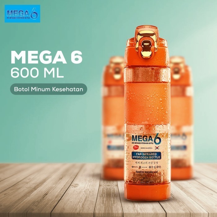 Jual Botol Minum Kesehatan Mega 6 Infrared Hidrogen Water | Shopee ...