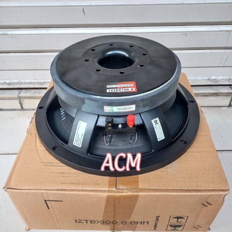 Jual SPEAKER COMPONENT B&C 12TBX100 SPEAKER 12 INCH VC 4 INCH 12 TBX ...