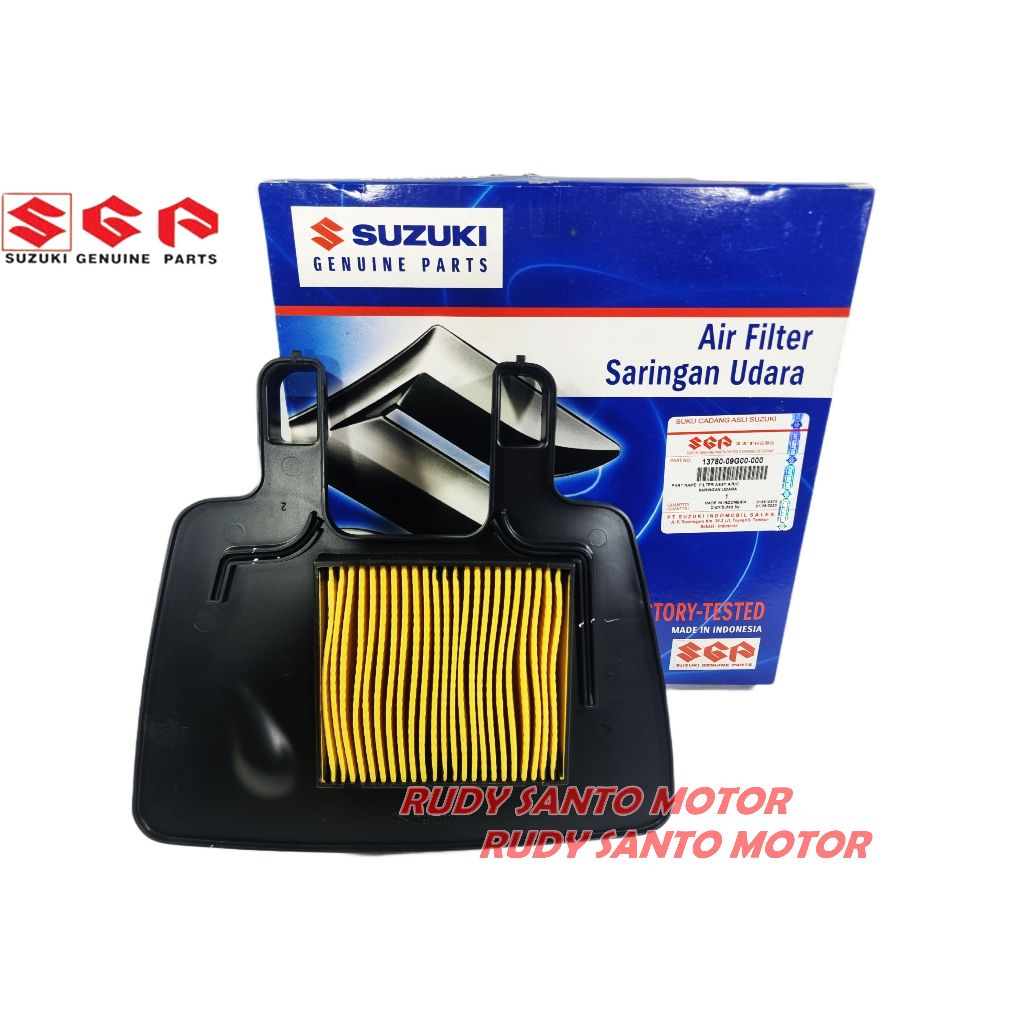 Jual Filter Udara / Saringan Udara Smash Shogun125 13780-09G00-000 ...