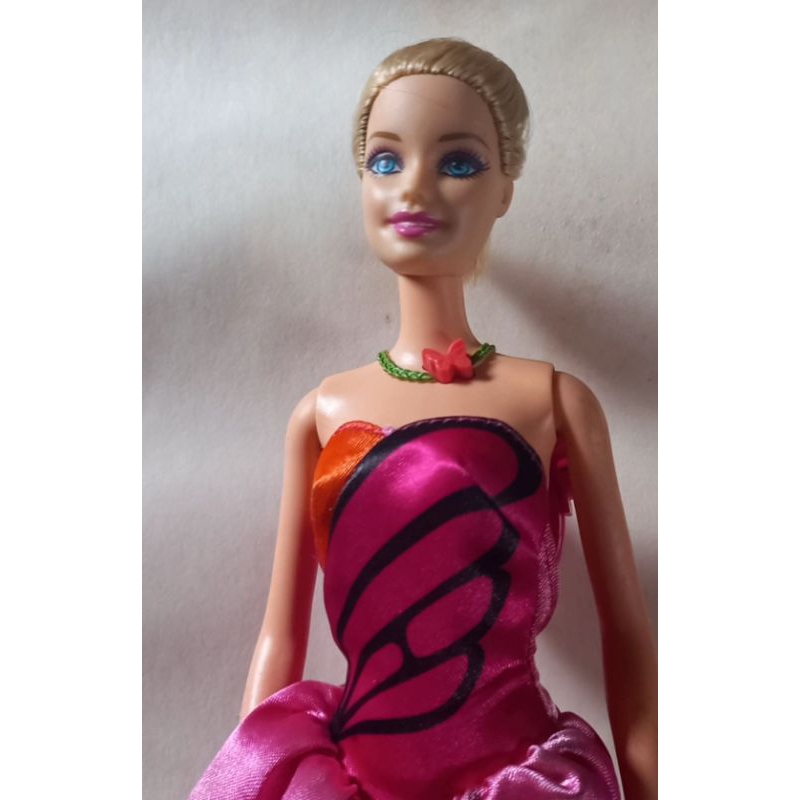 Jual Barbie Dress Pink Sepatu Gold Body Mariposa | Shopee Indonesia