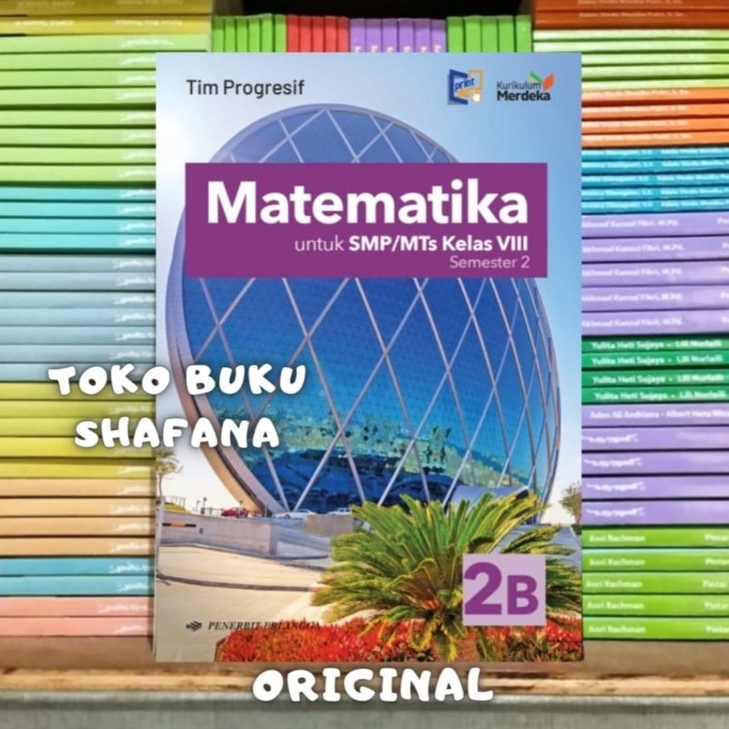 Jual Buku Matematika 1A 2A 1B 2B 3A Penerbit Erlangga Semester 1 & 2 ...