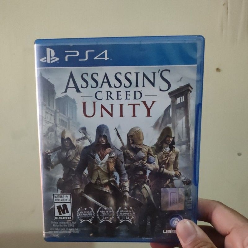 Jual Bd Kaset Ps4 Ps5 Assassins Creed Unity Game Cd Ac Unity Ps 4 5