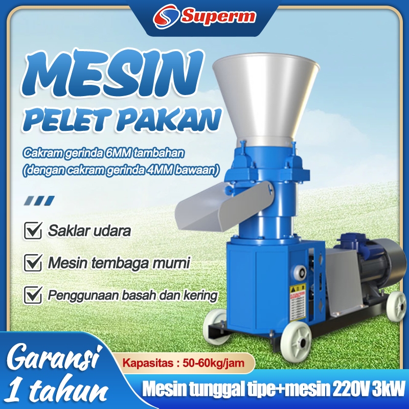 Jual Mesin Pelet Pakan/Mesin Cetak Pelet Vertikal Jumbo/mesin Pelet ...