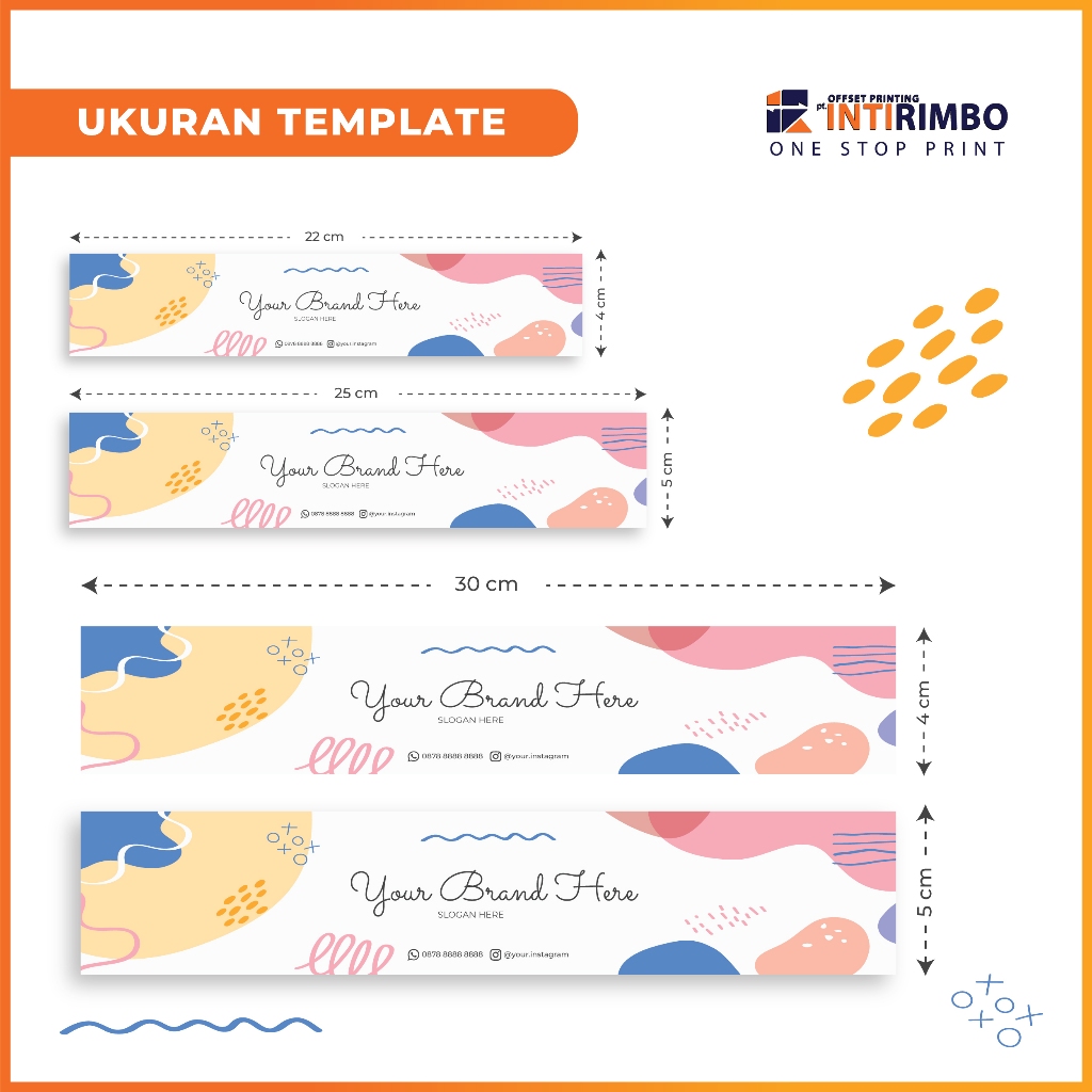Jual INTI RIMBO - CUSTOM CETAK SLEEVE BOX / PAPER BELT KEMASAN MAKANAN ...
