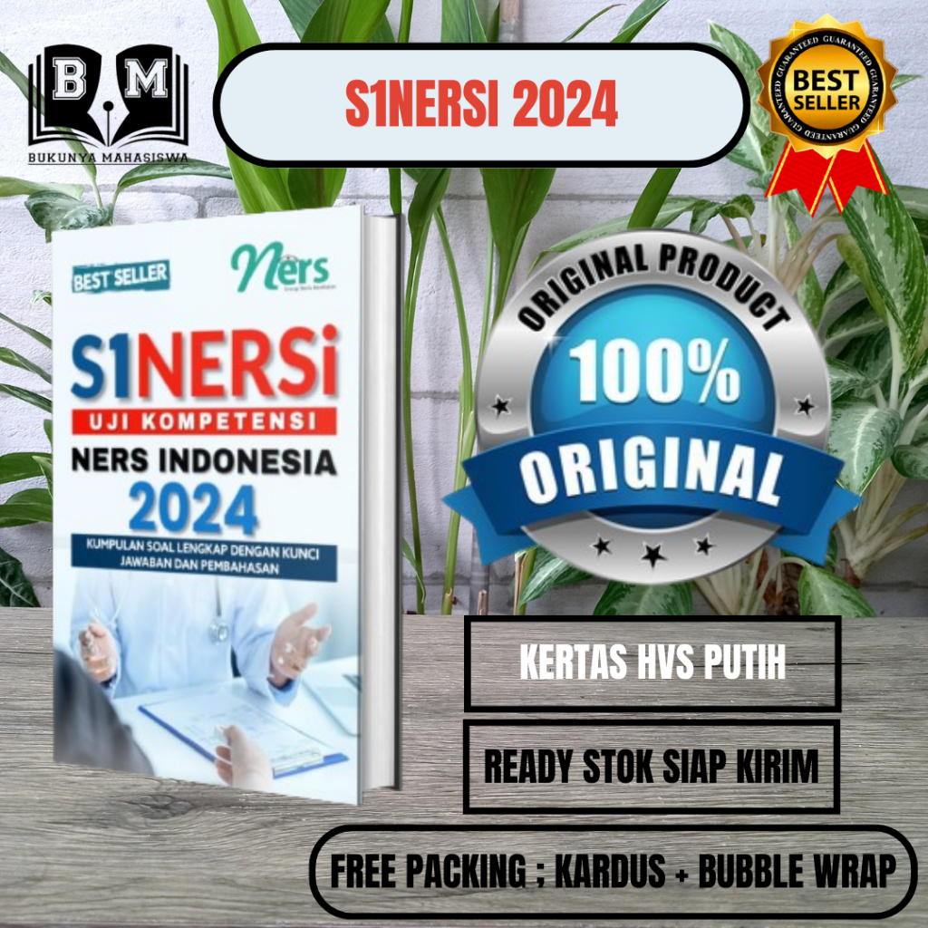 Jual ORIGINAL TERBARU S1NERSI 2024 KUMPULAN SOAL UJI KOMPETENSI NERS