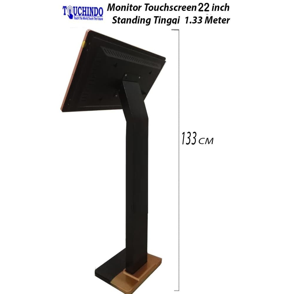 Jual Monitor Touchscreen Touchindo Nw 22 inch Stand Tinggi 1.33 Mtr ...
