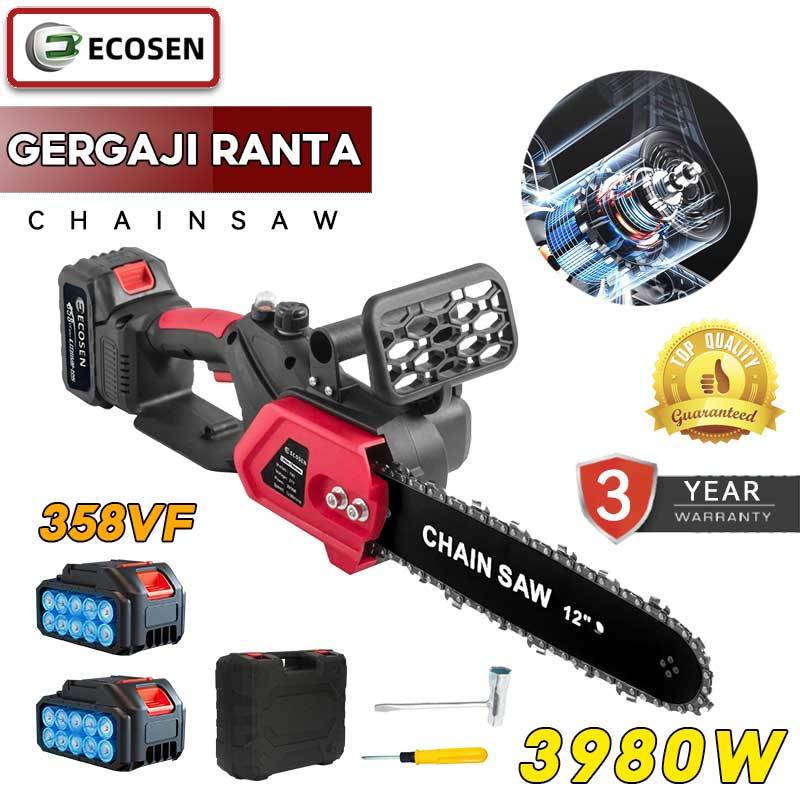 Jual Ecosen Gergaji Rantai Elektrik Mini Inch Portable Genggam