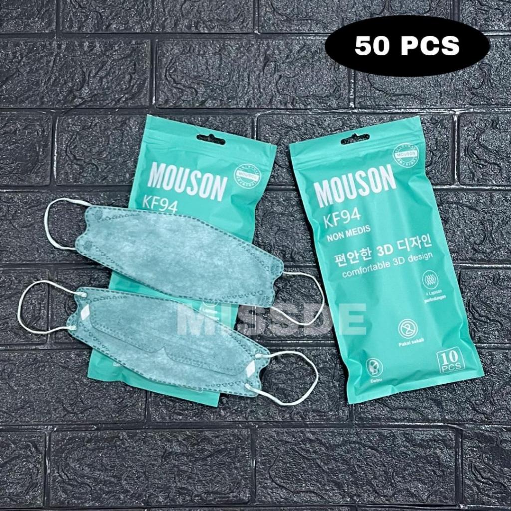 Jual Masker Kf94 Mouson Harga Grosir Isi 50 Pcs 5 Pack Shopee Indonesia