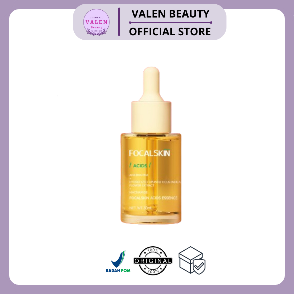 Jual FOCALSKIN (FA15) ACID ESSENCE Acne Exfoliating Serum 30 ml | AHA ...