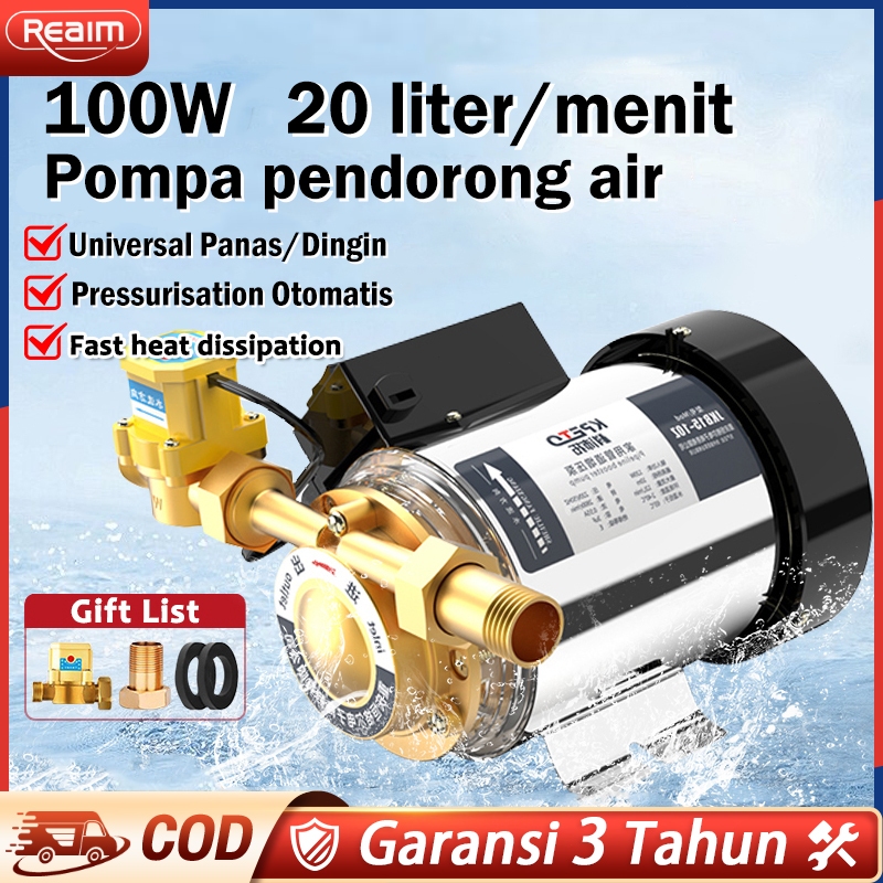 Jual Pompa Pendorong 100watt Tekanan Air Booster Pump Mesin Heater