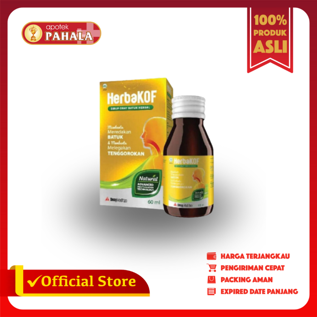 Jual Herbakof Obat Batuk Syrup Shopee Indonesia