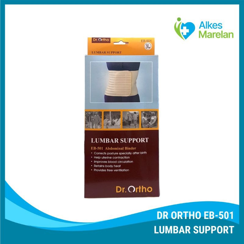 Jual DR ORTHO Lumbar Support Dr. Ortho EB501 / Korset Pinggang