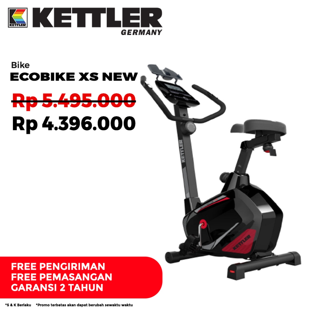 Jual Kettler Bike Ecobike XS New 209600 Sepeda Statis Shopee Indonesia