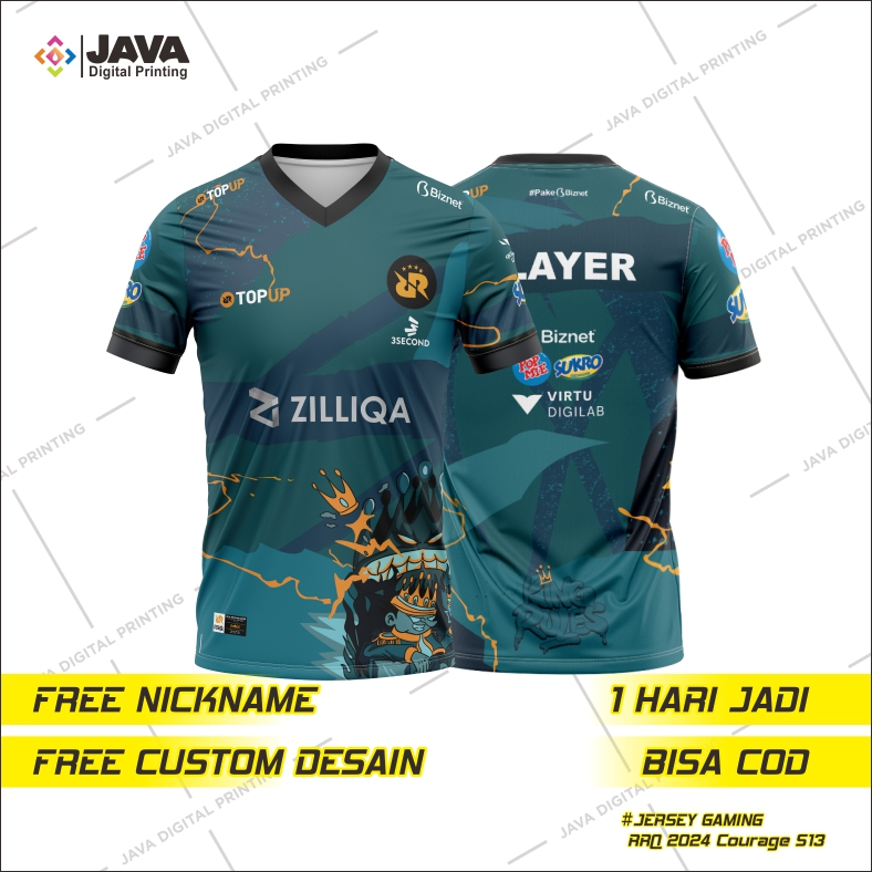 Jual Jersey Kaos Baju Rrq Terbaru Jersey RRQ 2024 Courage S13 MPL IDu ...