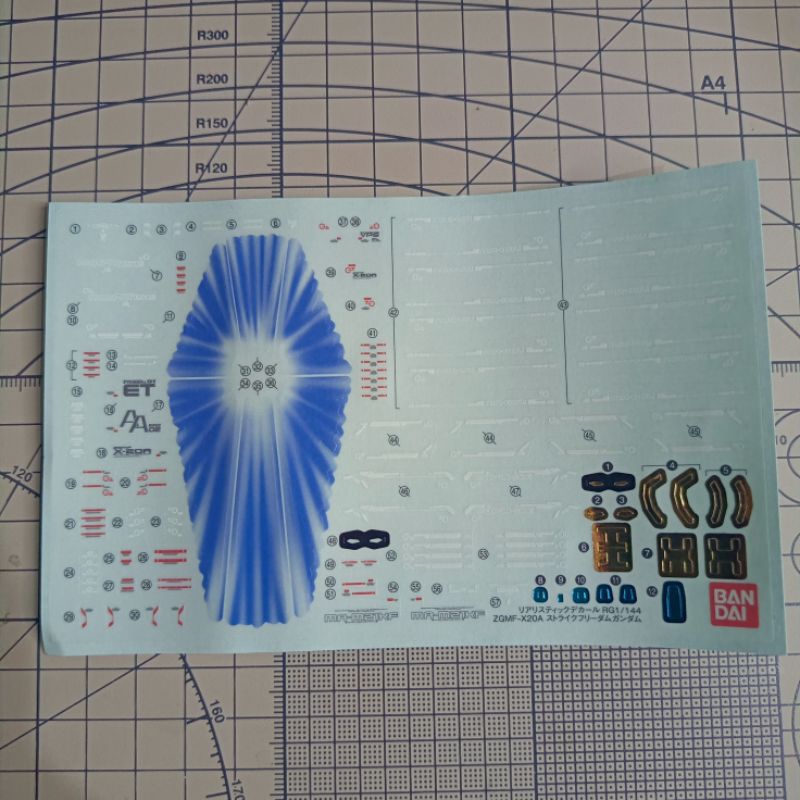 Jual BANDAI RG 1/144 REAL GRADE GUNPLA STRIKE FREEDOM GUNDAM PART PARTS ...