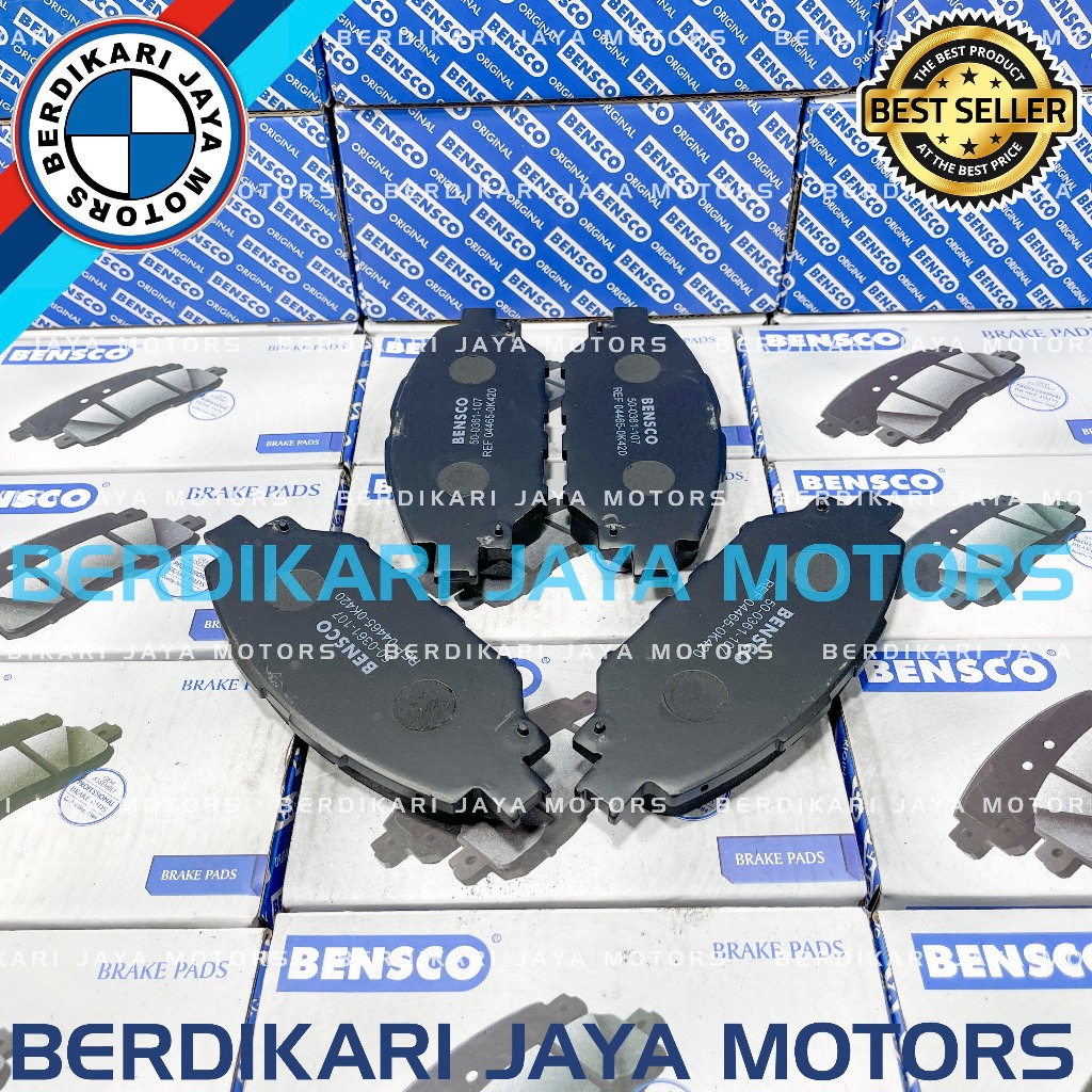 Jual BRAKE PAD KAMPAS KANVAS REM DEPAN HILUX HILUKS SC 2017 2018 2019 ...