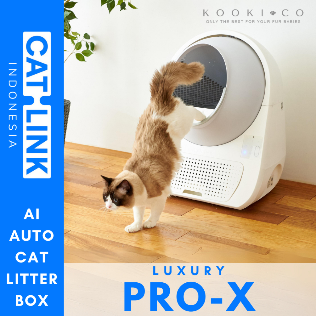 Jual CATLINK Scooper PRO X AI Auto Cat Litter Box / Toilet Kucing