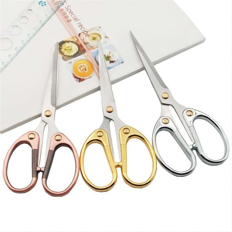 Jual Gunting Potong Bahan Kain Gunting Kain Gunting Jahit Stainless Sewing Scissor Gunting 