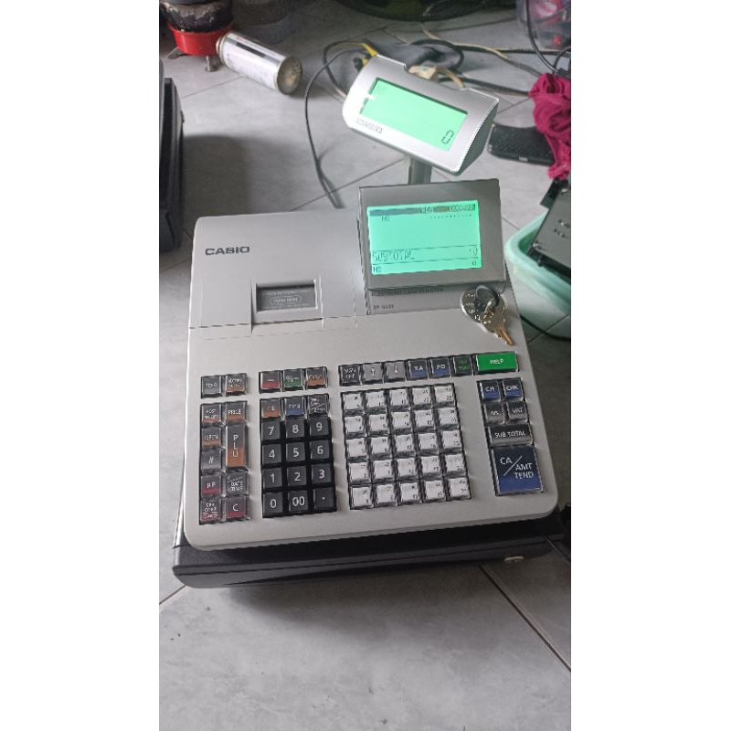 Jual MESIN KASIR / CASH REGISTER CASIO SE S400 MULUS Shopee Indonesia