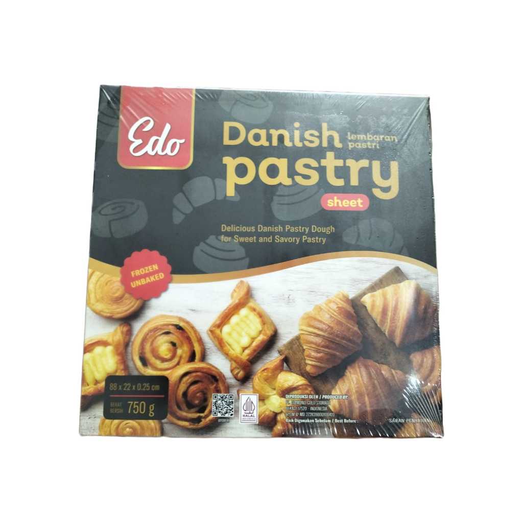 Jual Edo Danish Pastry Sheet 750gr | Shopee Indonesia