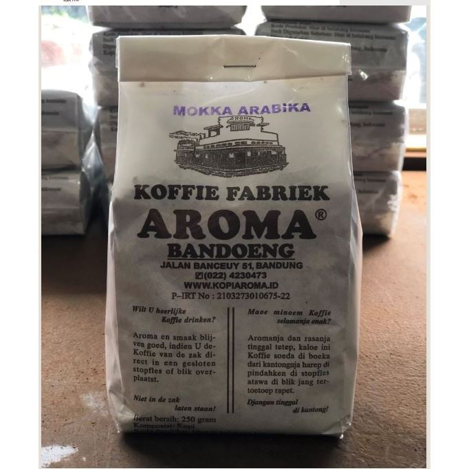 Jual Kopi Aroma Bandung Kopi Bubuk Robusta Kopi Giling Arabika 250 g