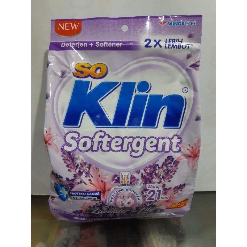 Jual Soklin softergent detergent softener sabun cuci baju 720g | Shopee ...