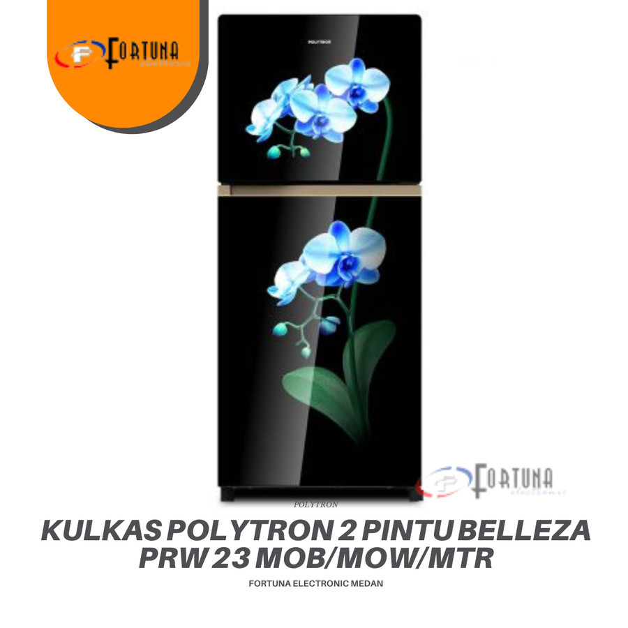 Jual KULKAS 2 PINTU POLYTRON BELLEZA PRM 23 MOW PRM 23 MOB PRM 23 MTR ...