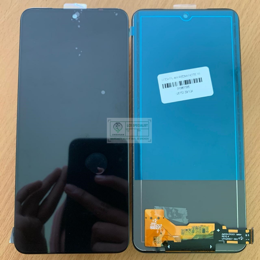 Jual Lcd Touchscreen Redmi Note 10 4g Note 10s Poco M55 Fullset Shopee Indonesia