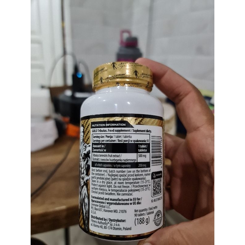 Jual kevin levrone gold tribulus terrestris test testo booster