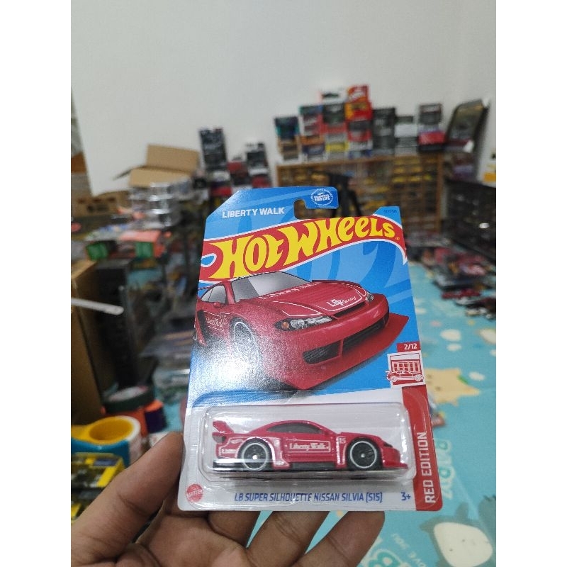 Jual Hotwheels Nissan Silvia S15 LBWK Red Edition | Shopee Indonesia