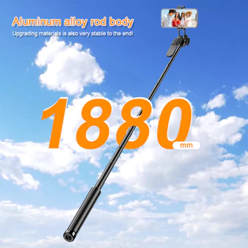 Bestool Tripod 1.93 Meter Bluetooth Selfie Stick Remote Tripod HP Kamera DSLR Tongsis Dengan 1
