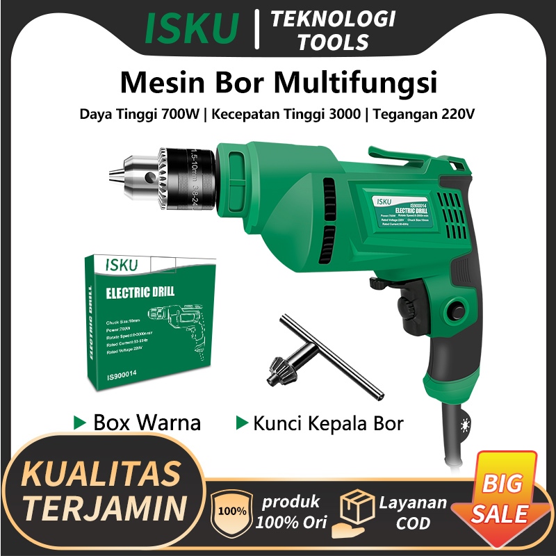 Jual Isku Mesin Bor Bolak Balik Listrik V Electric Drill Full