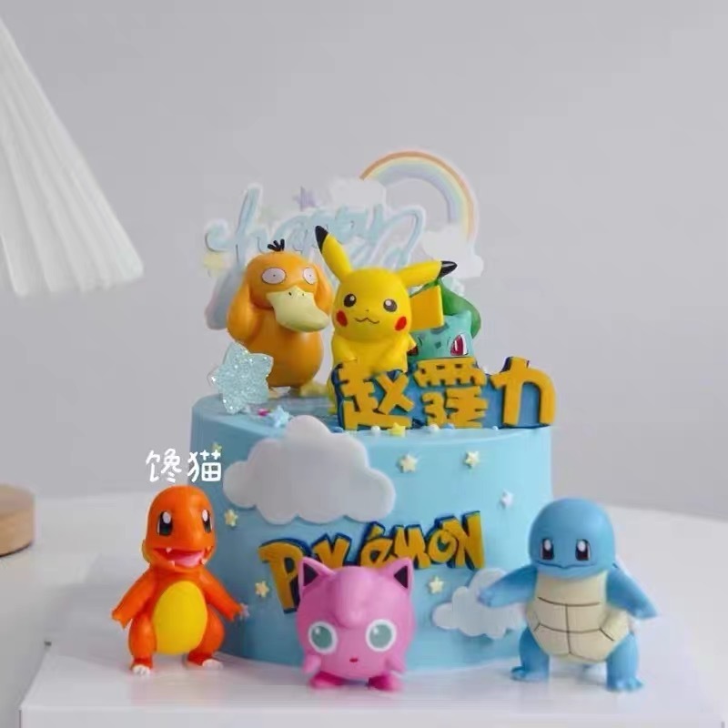 Jual Topper Pikachu Pokemon Bulbasaur Charmander Clefable Squirtle ...